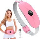 Lämmitys Pad aikana Kramps, 3 lämpötasot ja 3 hierontatilat, Kannettava Lämmitys Pad Menstrual Kramps Relief, Electric Heat Belt Lahjat hänelle, Johdoton takaisin Vatsa lämmitetty vyö naisille ja tyttö
