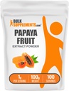 BulkSupplements.com Papayan Fruit Extract Powder - Papaya Extract, for Dgestive Support - Gluteeniton, 1g per Serving, 100g (3.5 oz) (Pack of 1)