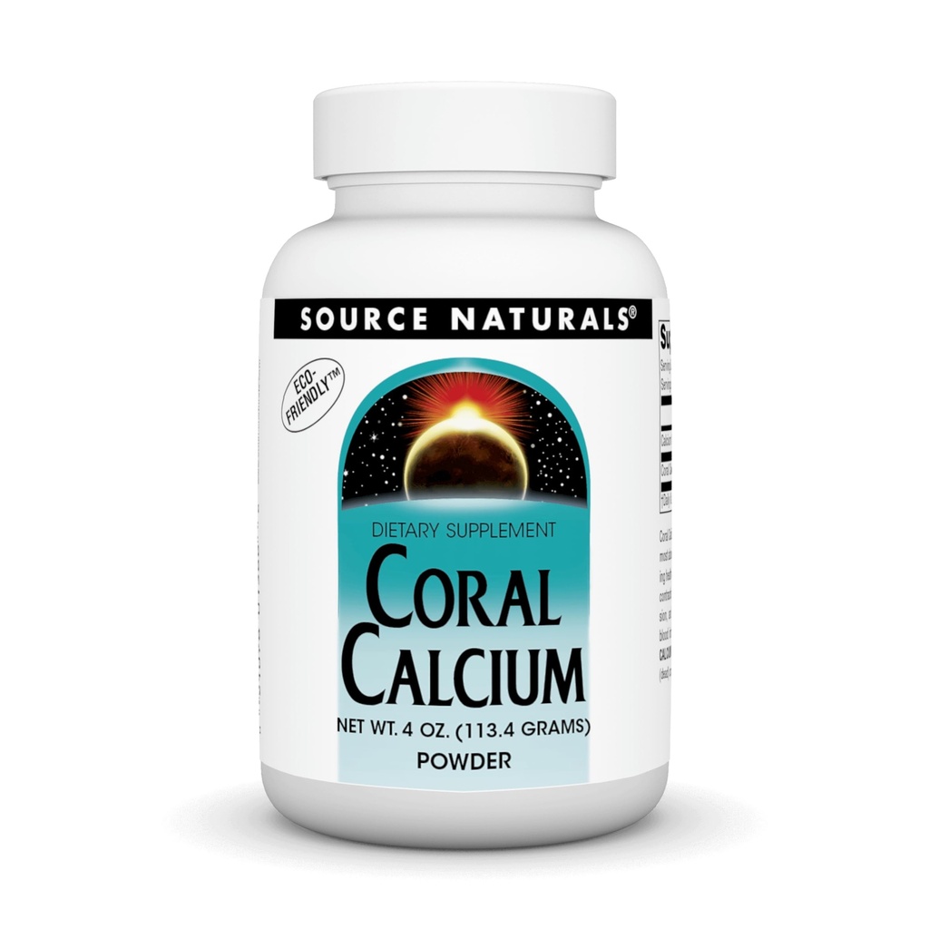 Källa Naturals Coral Calcium Powder, 4 Ounce