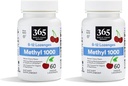 Koko ruokatori, Metyyli B-12 Lozenges 1000 mcg, Cherry Flavor, 60 ct (pakkaus 2)