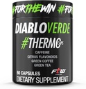 Diablo Verde Thermo Caps - 395 mg kofeiini, Citrus, vihreä kahvi, vihreä tee - 60 kapselia, 60 tarjoilua