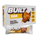 Byggd Bar, Protein Bars, 17g Protein Snacks, On-The-Go Bars med endast 130 kalorier och 4g socker, saltad karamell, 12 greve