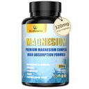 5-in-1 Magnesiumkompleksi 320 mg magnesium Glycinatea, malaattia, sitriittiä...