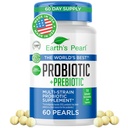 Maan Pearl Probiootit naisille ja miehille ja lapsille - Pearl-Shaped Probiootit & Prebiootit BIO-Tract®, 4 miljardia PMY, Gut Health Support (60 päivän toimitus)