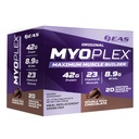 Experimental & Applied Sciences EAS Original Myoplex Maksimi lihaksisto ... Ateriankorvike Proteiinijuoma Mix ... Laatu Proteiini Blend ... 42g Proteiini ... 20 yksittäistä pakkausta (double Rich Chocolate)