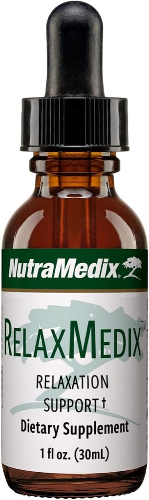 NutraMediax Relax Mediax Drops - Lepo ja rentoutuminen Tuki täydentää Samento Cat's Claw ja Valerian Root Extract - Tincture purkautumista ja immuunijärjestelmän tukea (1oz / 30ml)