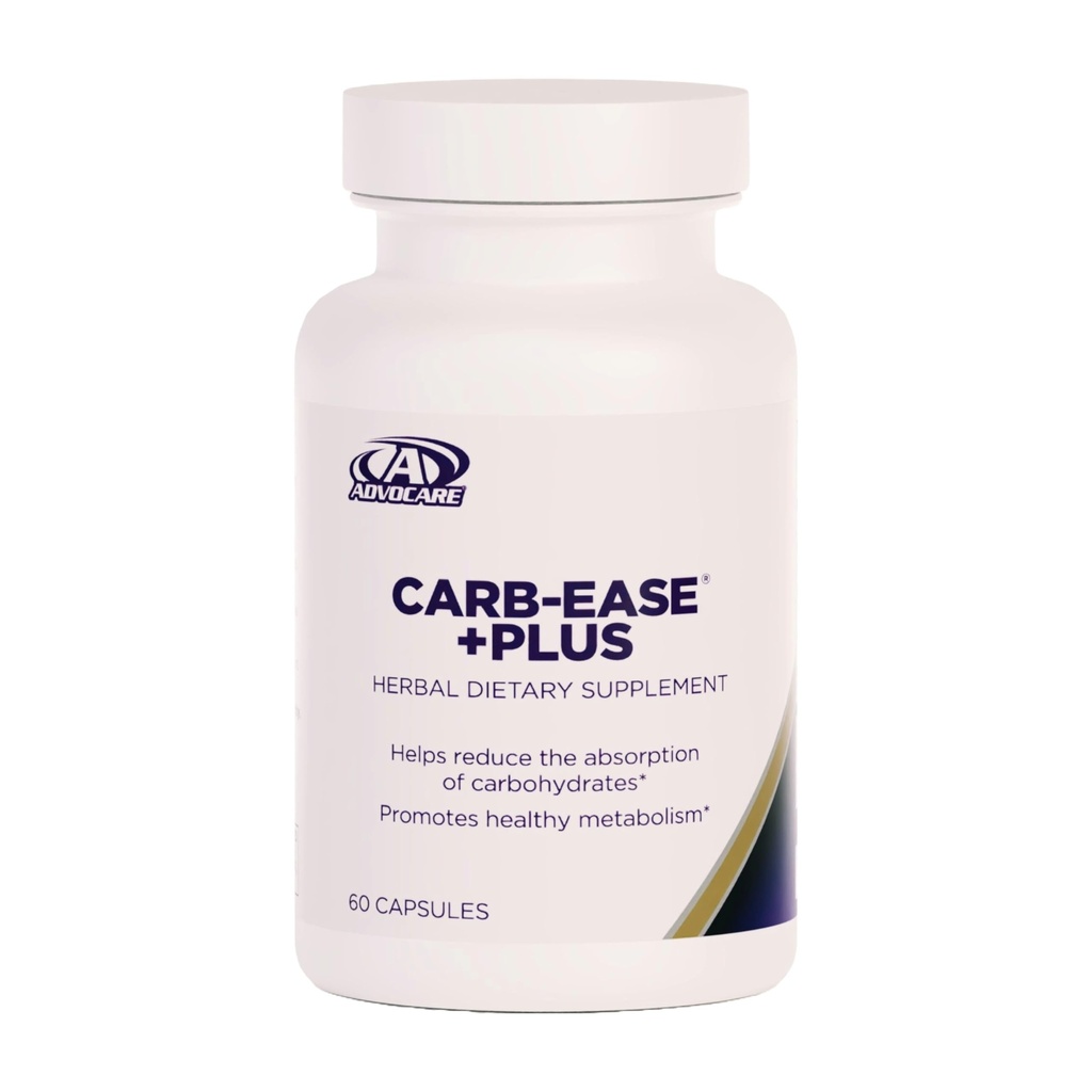 AdvoCare Carb-Ease Plus - Carb Blocker täydentää munuaisen Bean, viinirypäleen siemenen ja vihreän kahvin uutteet - tukee terveellistä aineenvaihduntaa* - 60 kapselia