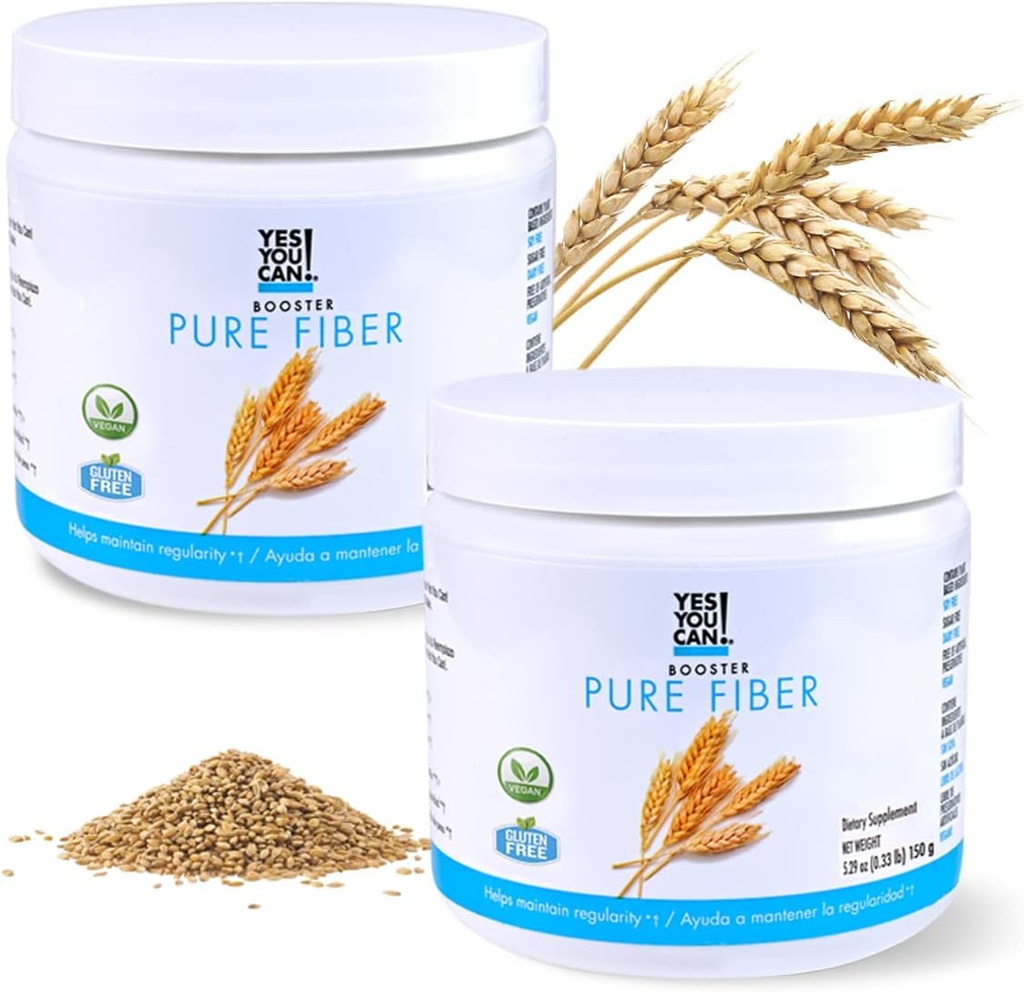 Ja du kan! Drick Booster - Organic Greens Superfood Powder Drink Mix - 2 Pack med Alfalfa Grass, Wheatgrass, Kale, Barley Grass, Lemon Juice Powder - Rik i antioxidanter, vitaminer och mineraler