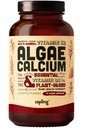 Kalciumtillskott - Hel mat med vitamin K2 & D3, Magnesium, Zink, Boron, mineralkomplex. Källa hållbart från Red Algae. för benstyrka och stöd. Icke-GMO & Vegan 90 kapslar.