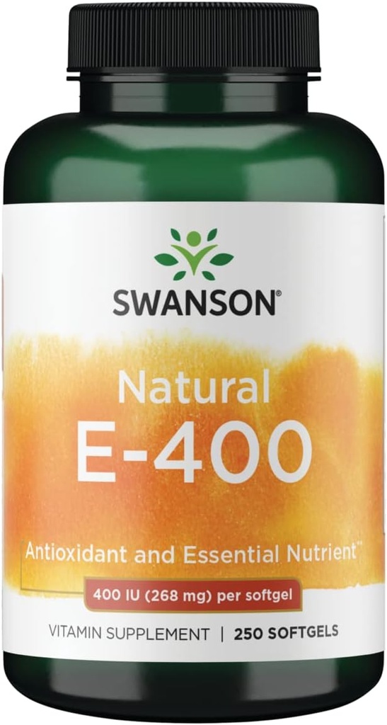 Swanson luonnollinen E 400 Iu (268 Milligrammaa) 250 Sgeliä