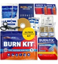 BurnFix® Burn Kit Ensiapu palovammoja varten 26-Piece Burn Treatment with cooling Gel, Pukeutuminen ja hanskat 