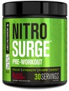 Jacked Factory NITROSURGE Pre harjoitus täydentää - loputon energia, pikavoimaa voitot, selkeä Focus ja Intense Pumps - NO Booster & Tehokas Preworkout Energy Powder - 30 tarjoiluja, musta kirsikka