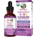 MaryRuth Organics USDA Organic Elderberry Liquid Drops lapsille 
