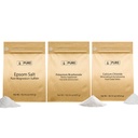 Rena ursprungliga ingredienser kaliumbikarbonat, kalciumklorid, och Epsom Salt Bundle, (1lb) matsäker, rengöring och matlagning
