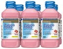 GoodSense Strawberry Electrolyte Solution, Korvaa Elektrolyytit, Neste & Sinkki, Lapset & Aikuiset, 33,8 Neste Ounces (Pack of 6)