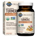 Elämänpuutarha Orgaaniset aineet Extra Strength Turmeric Inflammatory Response 60 Tablets-100mg Curcumin (95% Curcuminoidit) Mustapippuri, Probiootit, Organic non-GMO Vegaani gluteenivapaa gluteeni