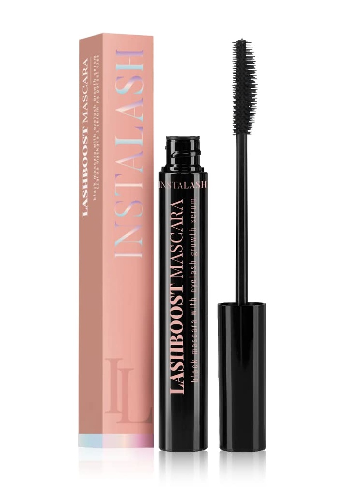 LashBoost Mascara kanssa Lash kasvu seerumi . Advanced silmäripsiä parantava seerumi infusoitu musta Mascara ...