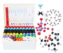 LINKTOR Chemistry Molecular Model Kit (444 Pieces), Opiskelija tai opettaja Set Organic and Inorganic Chemistry Learning, Motivate Enthusiasm Learning and Raising Space Imagination, Fullerene Set