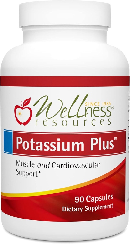Kalium Plus med Taurin och Malic Acid (90 kapslar)
