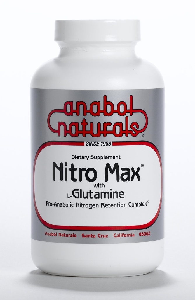 Anabol Naturals Nitro Max L-glutamiini 100 gramman jauheella