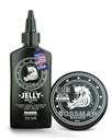 Bossman Beard Oil Jelly ja rentouttava parta Balm Combo alaston tuoksu
