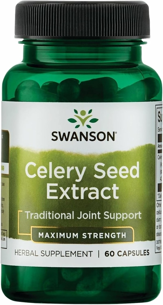 Swanson Superior Yrttisellerisiemenuute - maksimivahvuus - 150 mg 60 kapselia