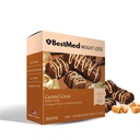 BestMed - High Protein Nutrition Bar - Low-Carb, 15g Proteiinia, Low Sugar, High Fiber, Low Calorie, Ateriankorvike Bar (Caramel Cocoa, 1 Box - 7 Count)