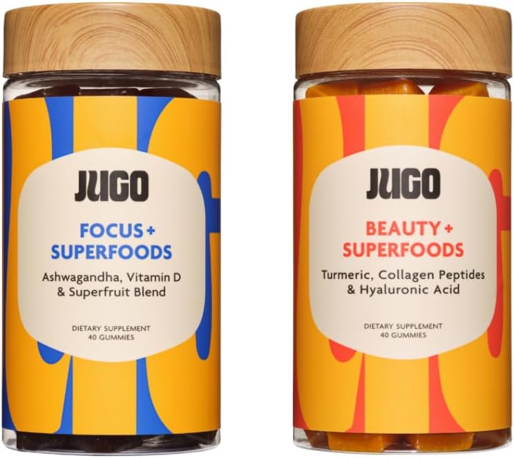 JUGO Kauneus + Focus Gummies Bundle 