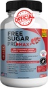 Gratis socker Pro Max All Naturlig Formel för att upprätthålla hälsosamma nivåer, Maximal Strength Daily Formel, Blood Sugar Health Reviews (1 Pack - 60 kapslar)