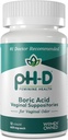 pH-D Feminine Health Support - 600 mg Boric Acid Suppositories - Kvinna Ägd - för Vaginal Odor Använd - 12 Räkna