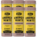 Viter energia kofeinoitu Mints 40 mg kofeiini, B-vitamiinit, sokeriton. (suklaa Mint, 20 kpl, 6 pakkaus)