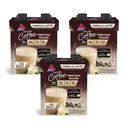 Atkins Iced Coffee Vanilla Latte Protein Shake, 15g Protein, Low Glycemic, 4g Net Carb, 1g Sugar, Keto Friendly, 12 paket med 11 fl Oz