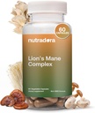 Lions Mane Supplement Capsules with Reishi Extract ... 2000mg Lions Mane Mushroom Strength with Chaga, Shiitake, & Maitake for Mental Clarity, Memory, & Immuuni Support, Grown in USA