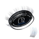 Lashify Curl 12mm Gossamer Eyelash Extensions Refill in Ombre Blue, Easy DIY False Lashes för en naturlig look