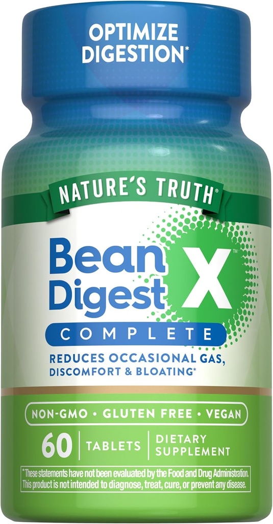 Nature's Truth Digestive Enzymes ... 60 pilleriä...