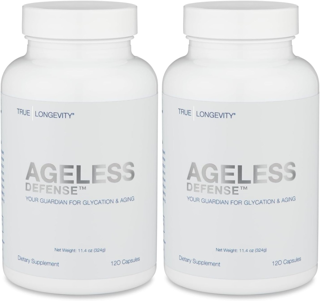 DrinkHRW Ikääntymätön puolustus Ultimate Formulation, estot Advanced Glycation End Tuotteet, 2 pulloa, 240 Tabletit yhteensä