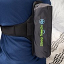 Up Positional Uniapuri ... Luonnollinen Snore Belt -opetus sängyssä sivulla...