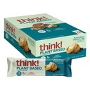 Tänk! Vegan / Plant Based High Protein Bars - Peanut Butter Chocolate Chip, 13g Protein, 5g Sugar, No Artificial Sweeteners, Non GMO Project Verified, 10 Count (Packaging May Vary)