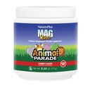 NaturesPlus Animal Parade MagKidz, Cherry Flavor - 0.38 lb - Lasten magnesiumjauhe täydennysosa - Luu- ja lihasterveys tuki - Gluteeniton, sokeriton - 45 tarjoilu