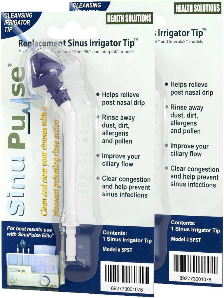 Sinupulse Elite Replacement Sinus Irrigator Tip (2 pakkaus)
