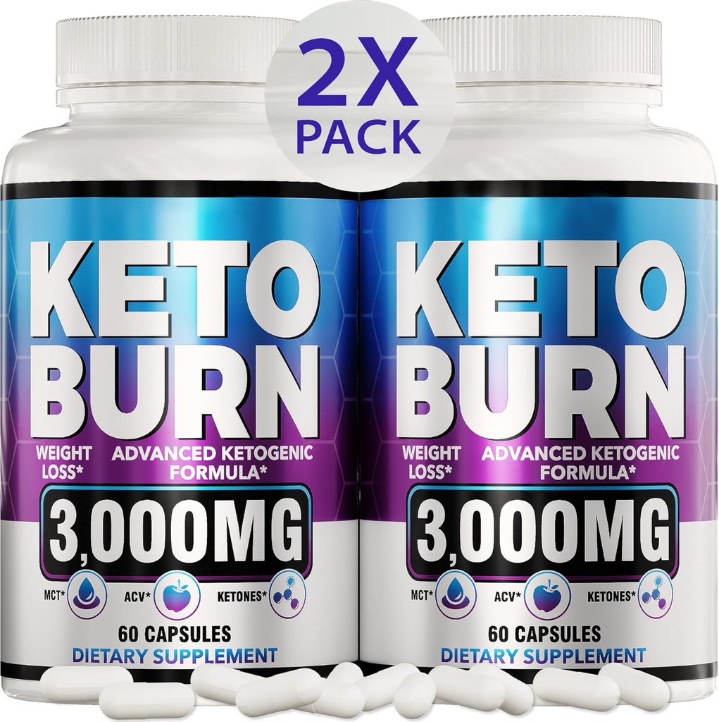Keto Diet Pills - Avancerad viktminskning - Keto Supplement för kvinnor och män - Apple Cider Vinegar - Keto ACV Gummies Gummy - Made in USA
