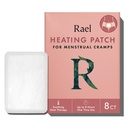 Rael Herbal Lämmitys Patches, Period Cramps Relief, Lämpöterapia, Ultra ohut suunnittelu, Go Size, kaikille ihotyypeille (8 Count)