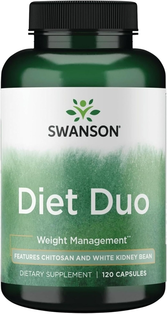Swanson ruokavalio Duo valkoinen munuais Bean 120 kapselia