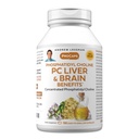 ANDREW LESSMAN PC Maksan ja aivojen edut 180 Softgels - Fosfatidyl Choline, tärkein rakennus Block terveen maksan ja aivojen rakenne, toiminto. Ei lisäaineita. Helppo niellä Softgels