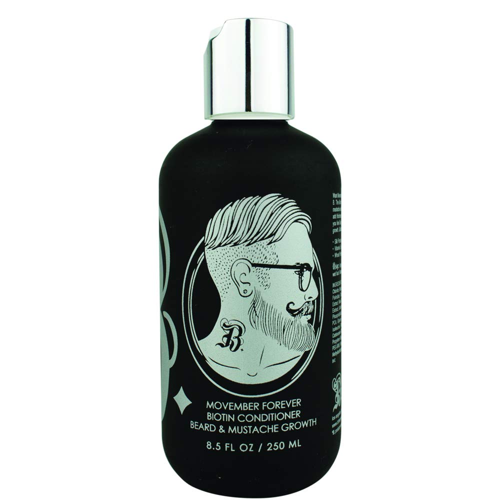 Biotin parta kasvu ja paksuus hoitoaine-(High Potency) Parta hoito Biotin-for Best parta kasvu-parta hoitoaine Grooming-Movember Forever Biotin Facial hoitoaine 8.5oz.