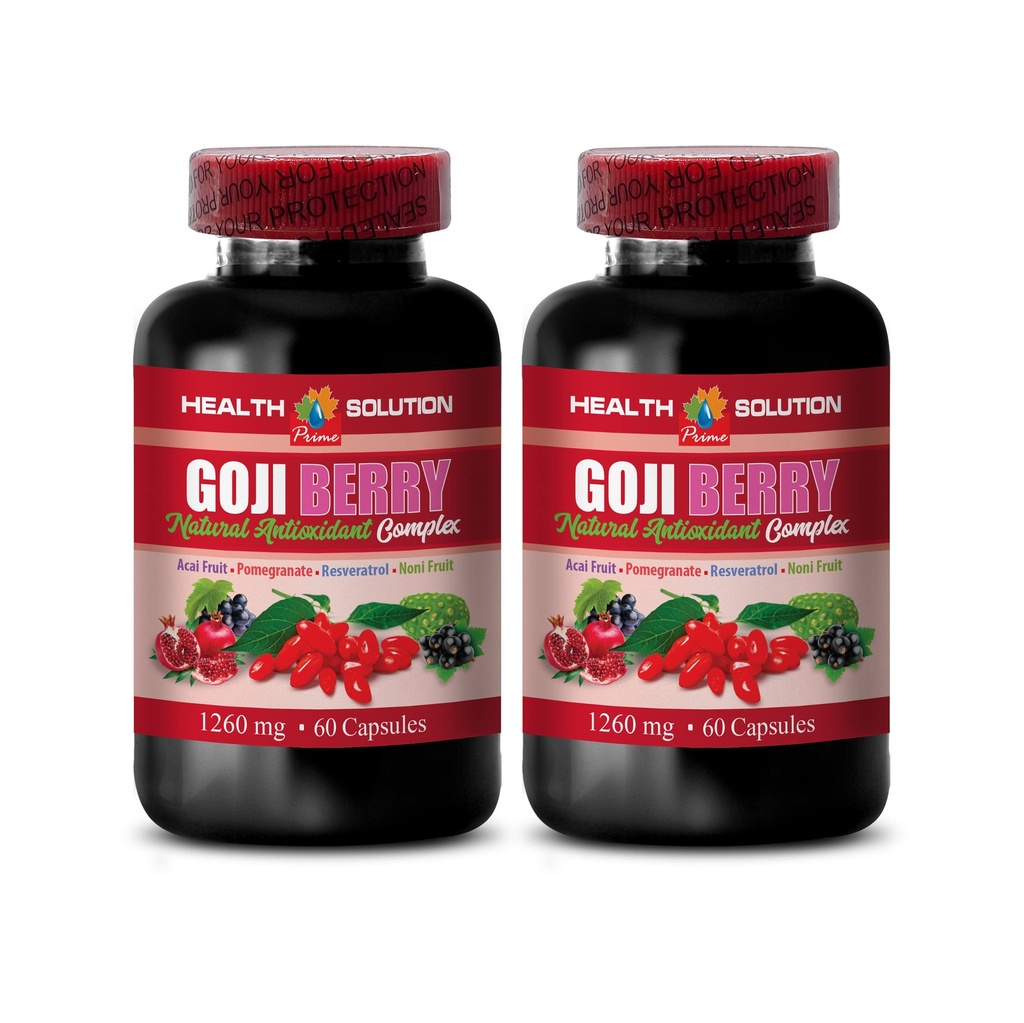 antioksidantti multivitamiini - GOFI BERRY - LUONNOLLINEN ANTIOXIDANT COMPLEX - Natural resveratrol - antioksidantteja täydentää - superfood goji marjat, goji marja täydentää, superelintarvikkeiden antioksidantti, 2B 120Caps