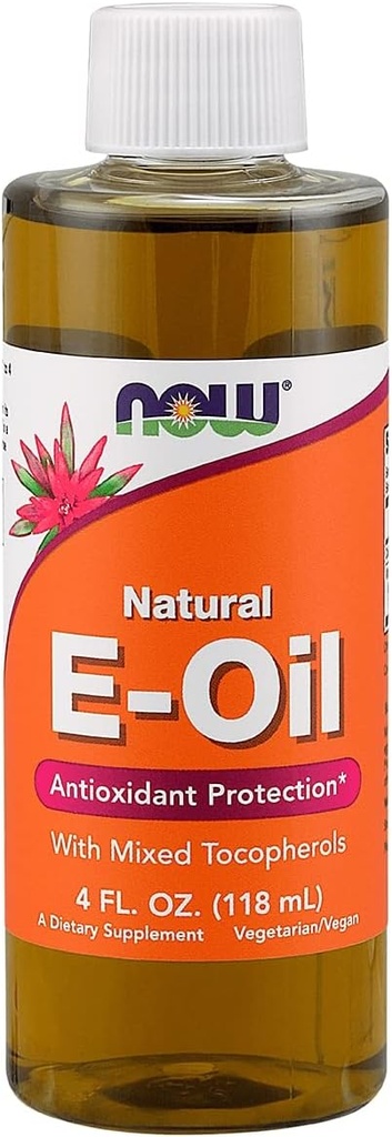E flytande, 80% blandade tokoferoler nu livsmedel 4 oz flytande