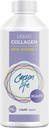 Carson Life Liquid Collagen kanssa C-vitamiini - 16 Oz - anti ikääntyminen, hiusten iho ja kynnet - Immuunituki - nuorenna iho - valmistettu Yhdysvalloissa