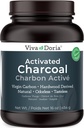Viva Doria Neitsyt Aktiivinen hiilihiilijauhe, Hardwood Derived, Ruokaluokka, 16 Oz (1 punta)