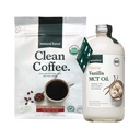 Natural Force Organic Clean Coffee + Creamy Vanilla MCT Oil Bundle 